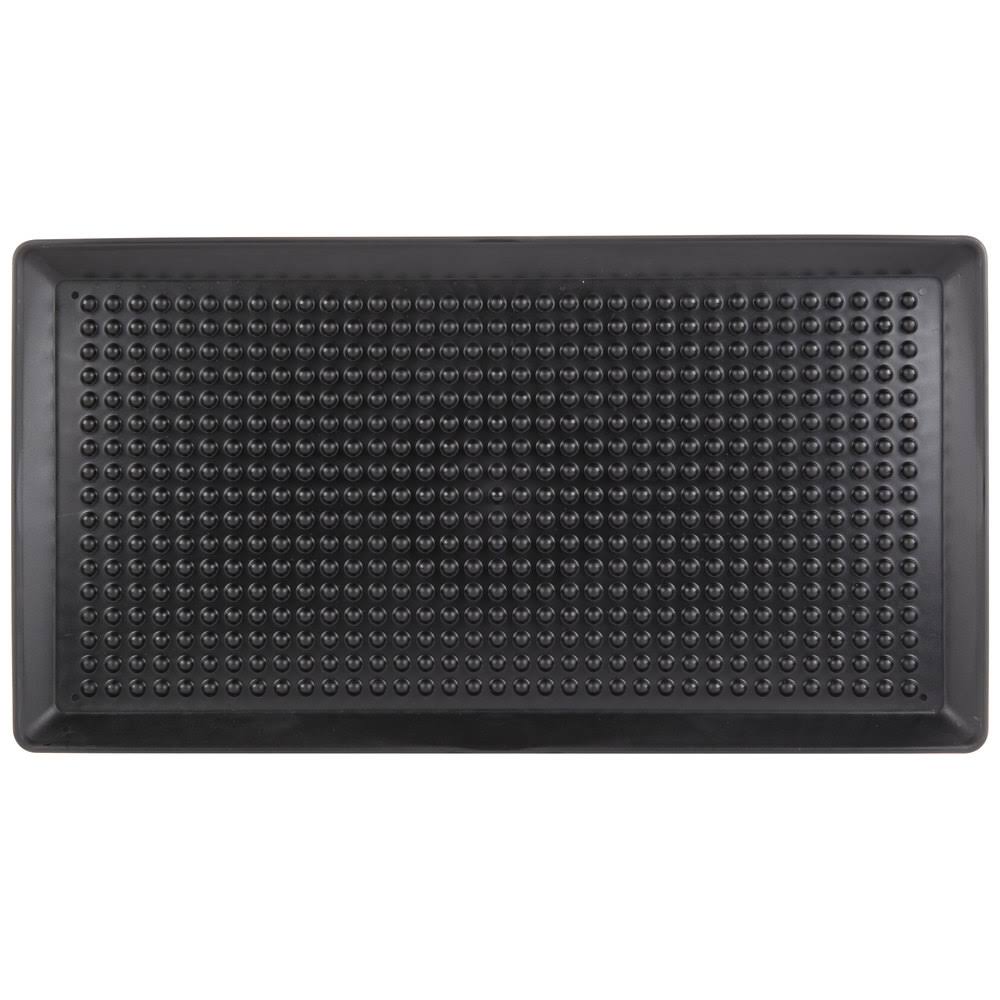 Charcoal Polypropylene Pizza Tray - 12/Case H779615