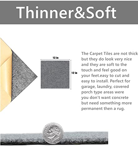 Self Adhesive Carpet Tiles 12" x 12" 12 Tiles Per Carton S984