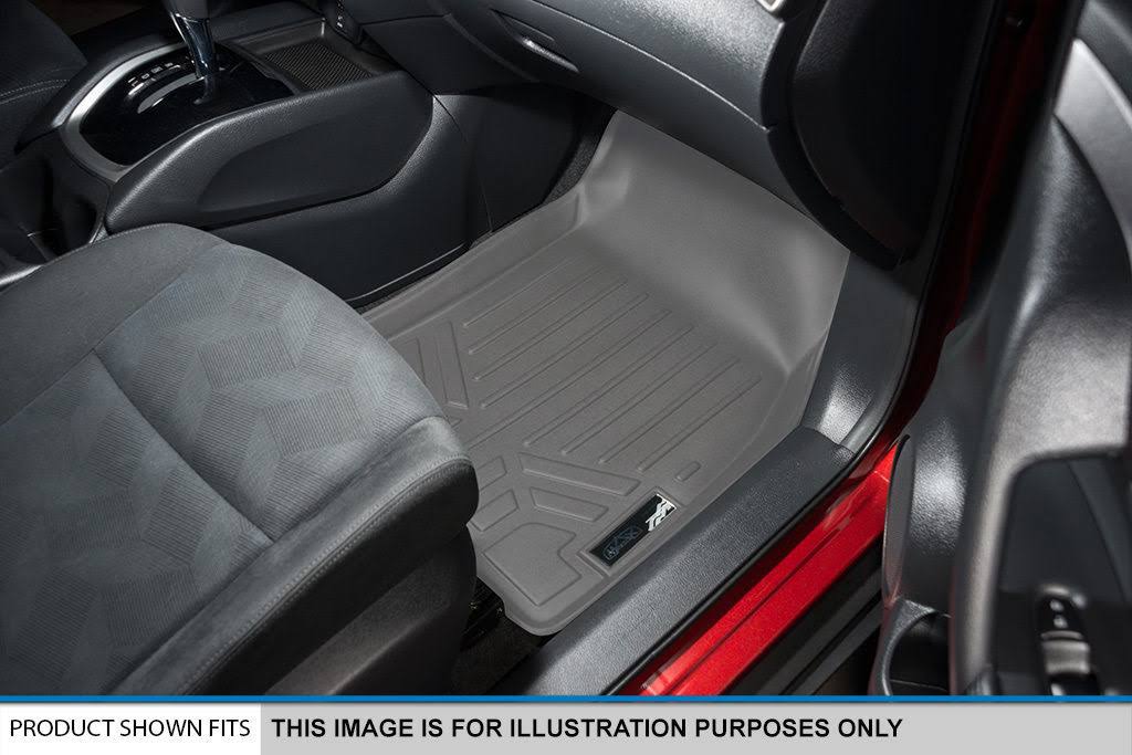 Grey 3 Row Floor Mats Liner Set P99100