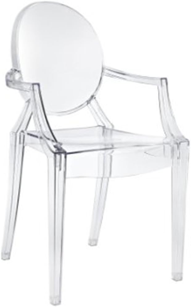 Set of 2 30” Clear Polycarbonate Bar Stool J61399