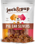 Pig Ears Slivers (1lb) Natural Dog Chews Pork Dog Treats N767