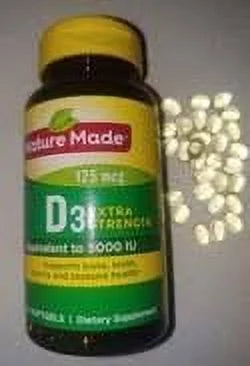 Vitamin D3 5000 IU Ultra Strength 90 ct E49422