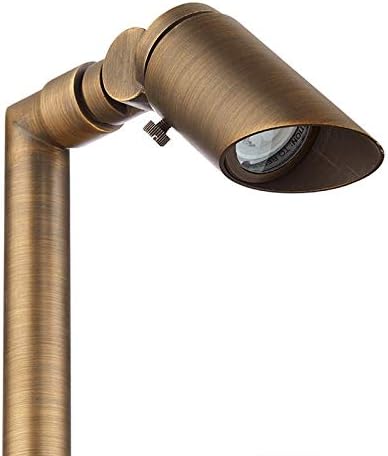 12V Adjustable Cast Brass Path Light R76656