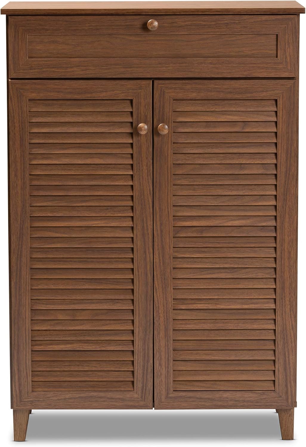 Walnut Shoe Cabinet V66898