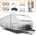 300D Anti-Tear Waterproof Windproof Anti-UV RV Trailer Cover O6663