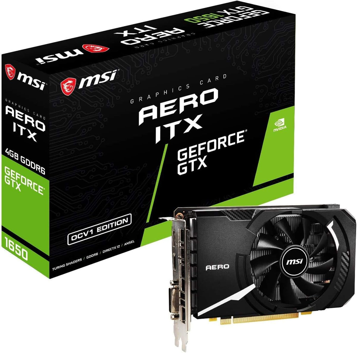 4GB GDRR6 GTX 1650 Graphics Card K16645