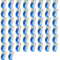 50 Pack Caster Swivel Plate Polyurethane Wheels J1153