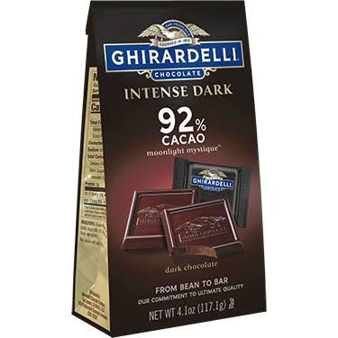 Dark Chocolate 92% Cacao Squares Case of 6 F7882