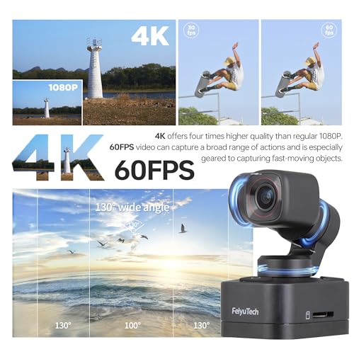 Camera with 3-Axis Gimbal, Magnetic Mount N703425