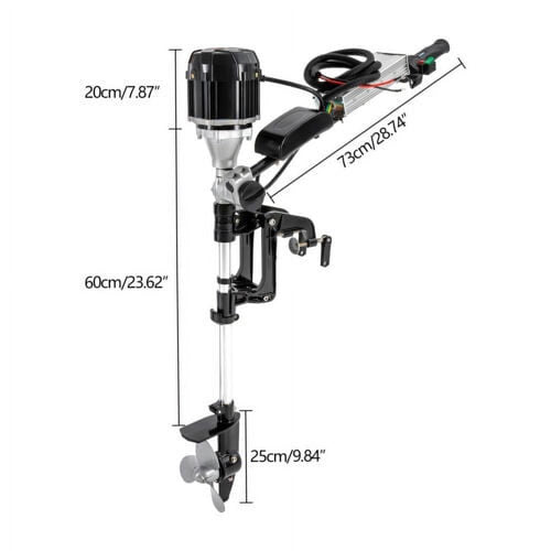 1000W 48V Aluminum Trolling Motor H623