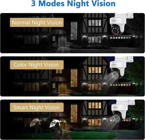 1080P Rotate IP Camera Outdoor with Color Night Vision J988239