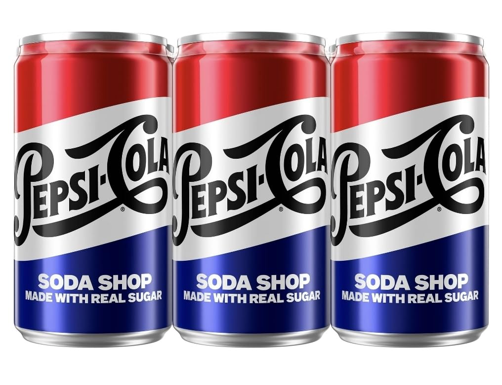 24 Mini Cans Variety Soda, 4 flavors, 7.5 Fl Oz O9869