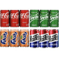 24 Mini Cans Variety Soda, 4 flavors, 7.5 Fl Oz O9869