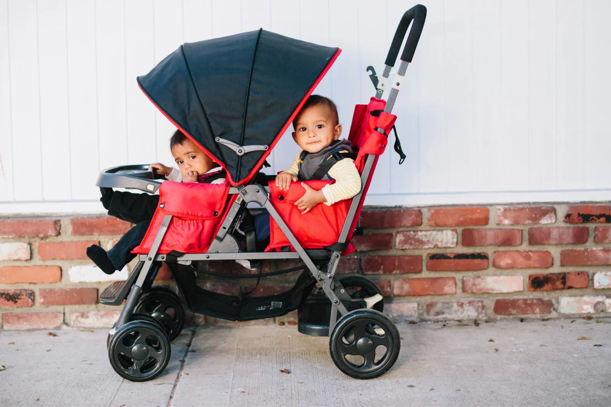 Red Tandem Double Stroller D79052