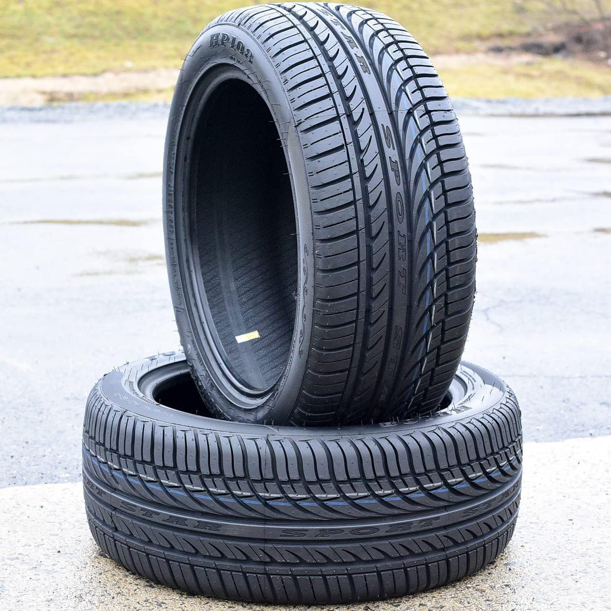 Set of 4 All-Season High Performance Radial Tires 225/40R18 92W Load Range XL 4-Ply BSW I29476