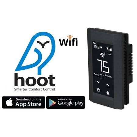 Black Programmable Thermostat N60917