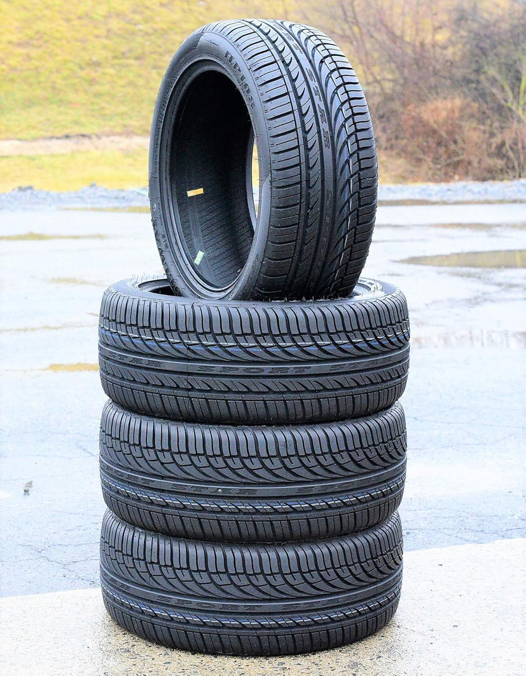 Set of 4 All-Season High Performance Radial Tires 225/40R18 92W Load Range XL 4-Ply BSW I29476