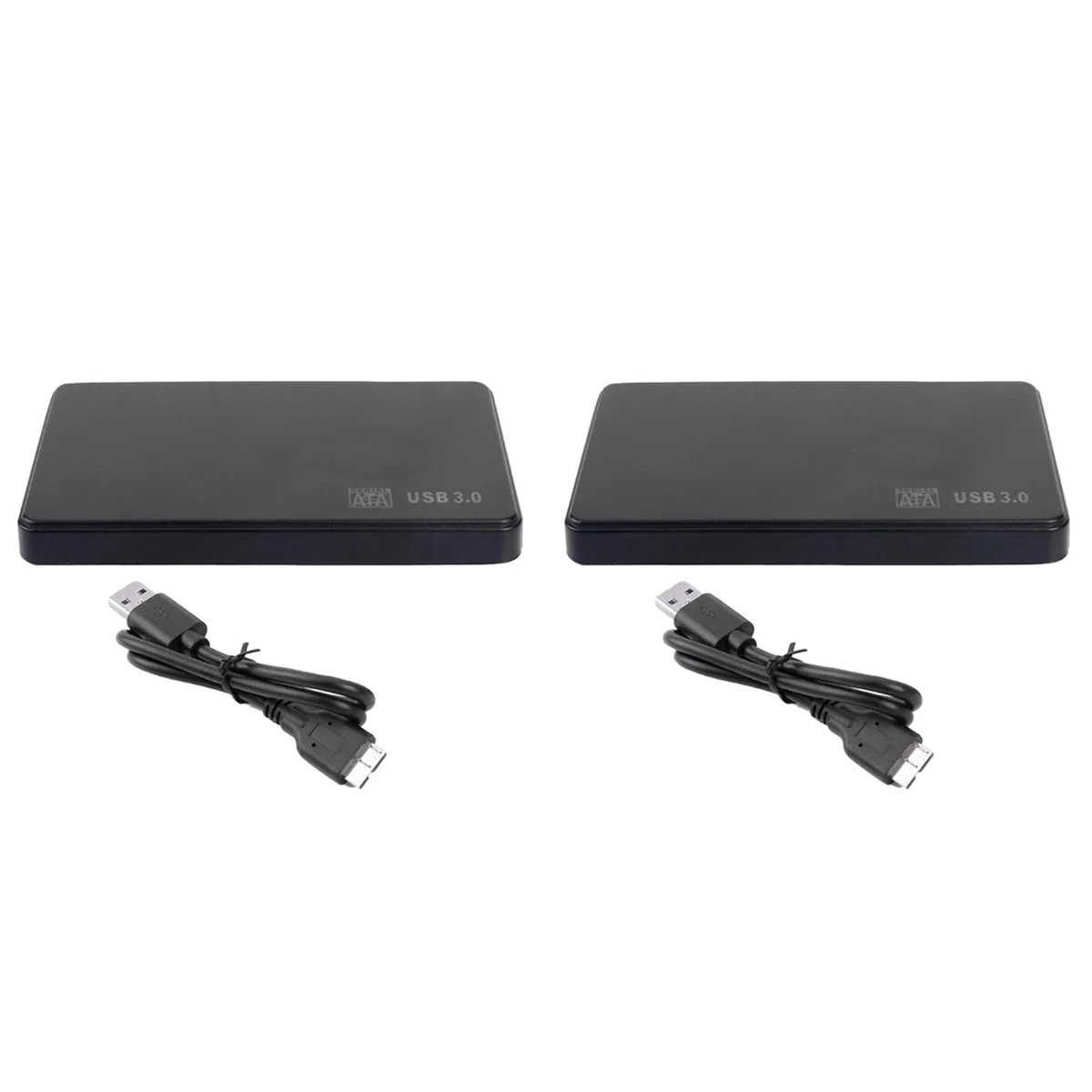 2.5In to USB 3.0 Solid State Enclosure Mobile Hard Disk Cassette with Cable D75841