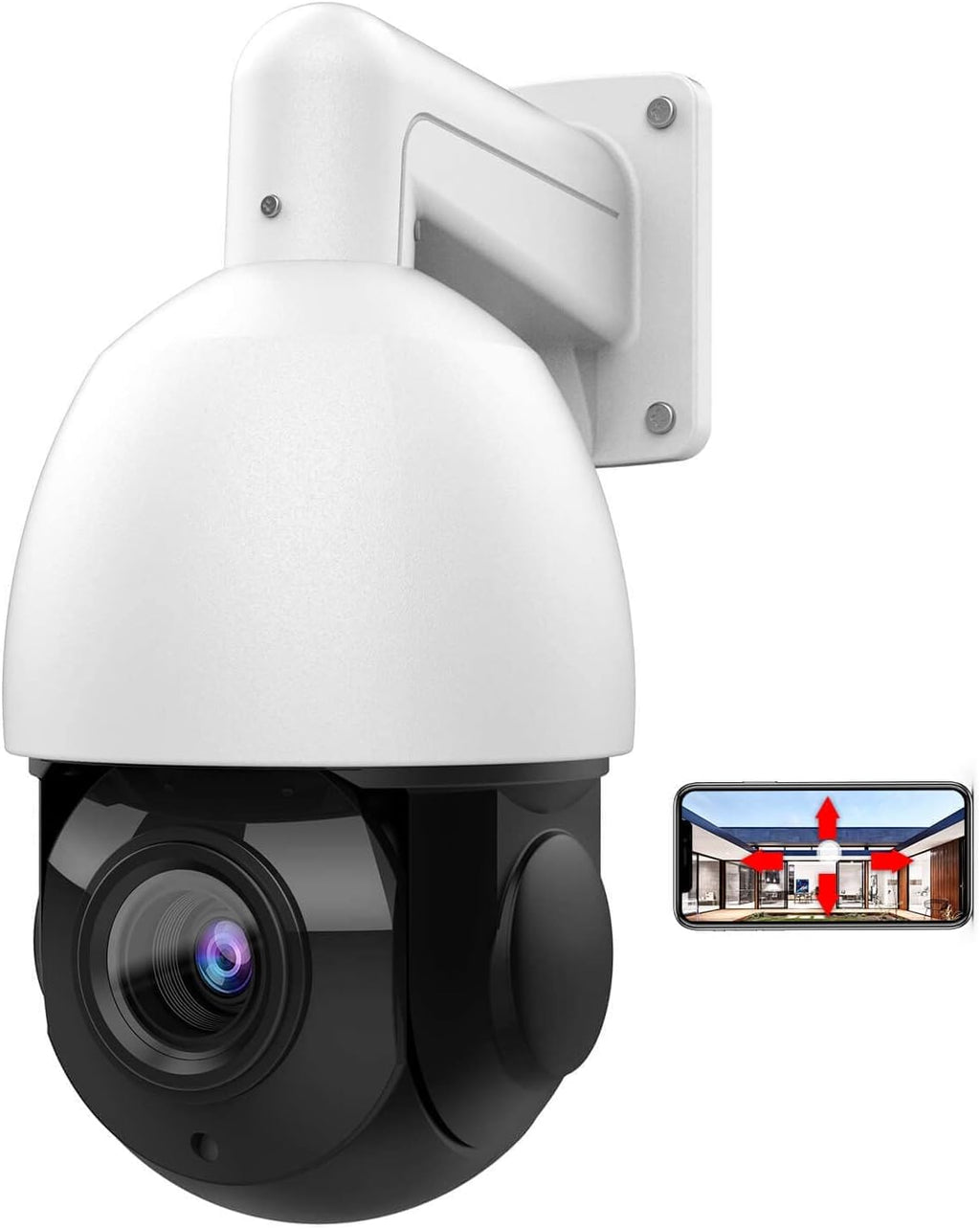 5MP PoE PTZ Security Camera with 18x Optical Zoom Z1065