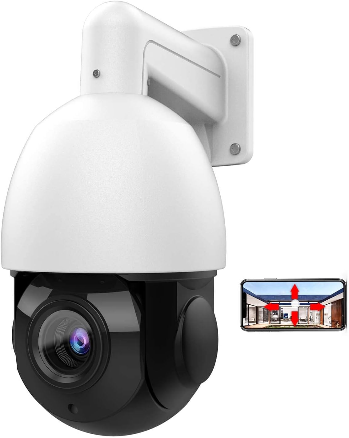 5MP PoE PTZ Security Camera with 18x Optical Zoom Z1065