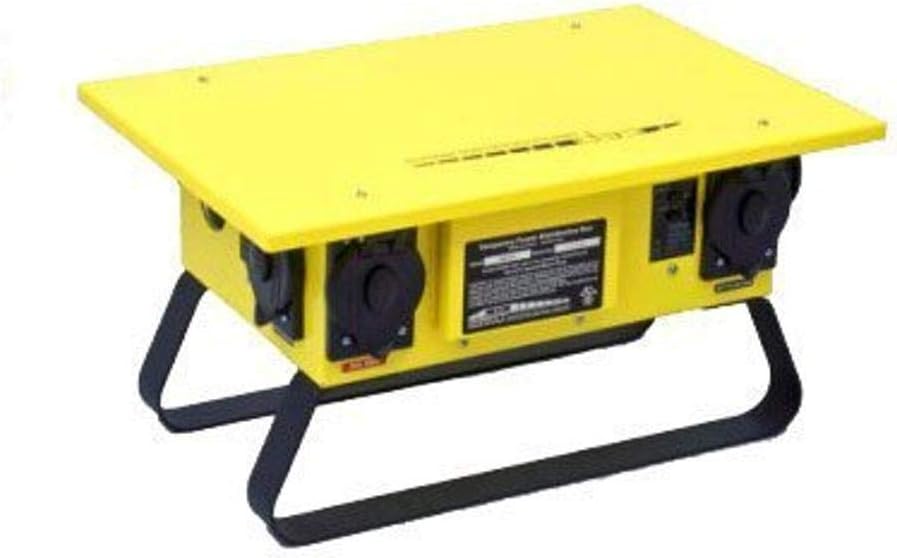 6 Twist Lock Outlet 50-Amp Single Phase Power Box D19179