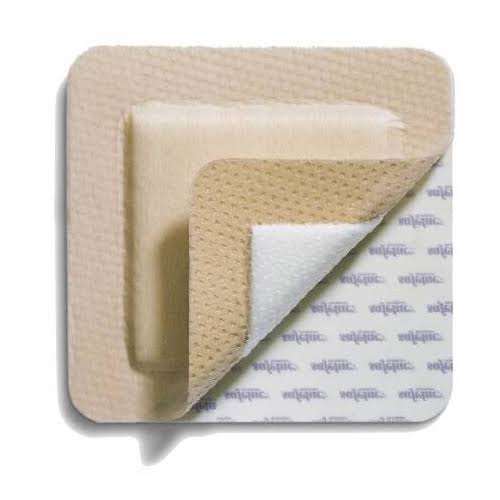 Silicone Foam Dressing 3 x 3 inch 70 per Case Beige U2963