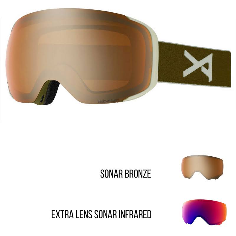 Sonar Bronze M2 Goggles with Spare Lens L377267