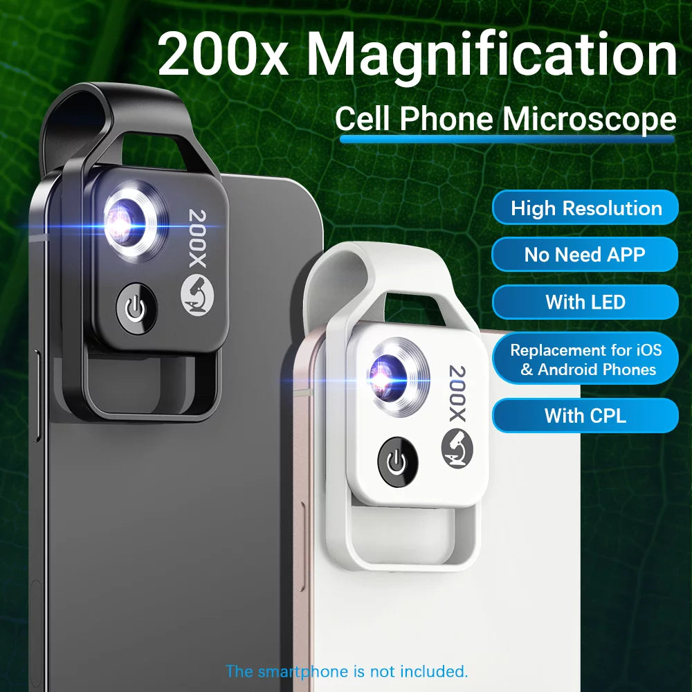 200X Phone Microscope Lens G3649
