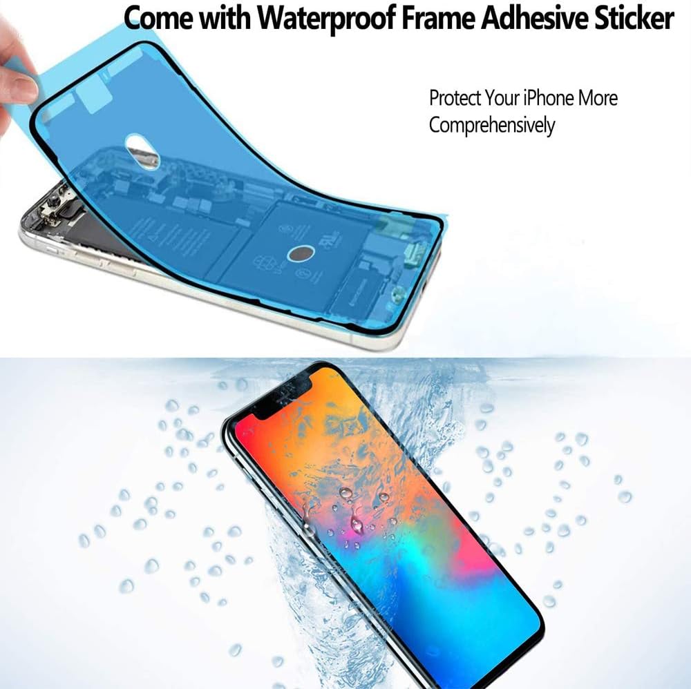 iPhone 11 LCD Display 3D Touch Digitizer Assembly 6.1 inch with Repair Tools and Screen Protector E257089