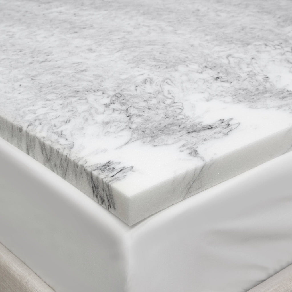 Bamboo Charcoal Infused Memory Foam Mattress Topper California King J3998