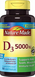 Vitamin D3 5000 IU Ultra Strength 90 ct E49422
