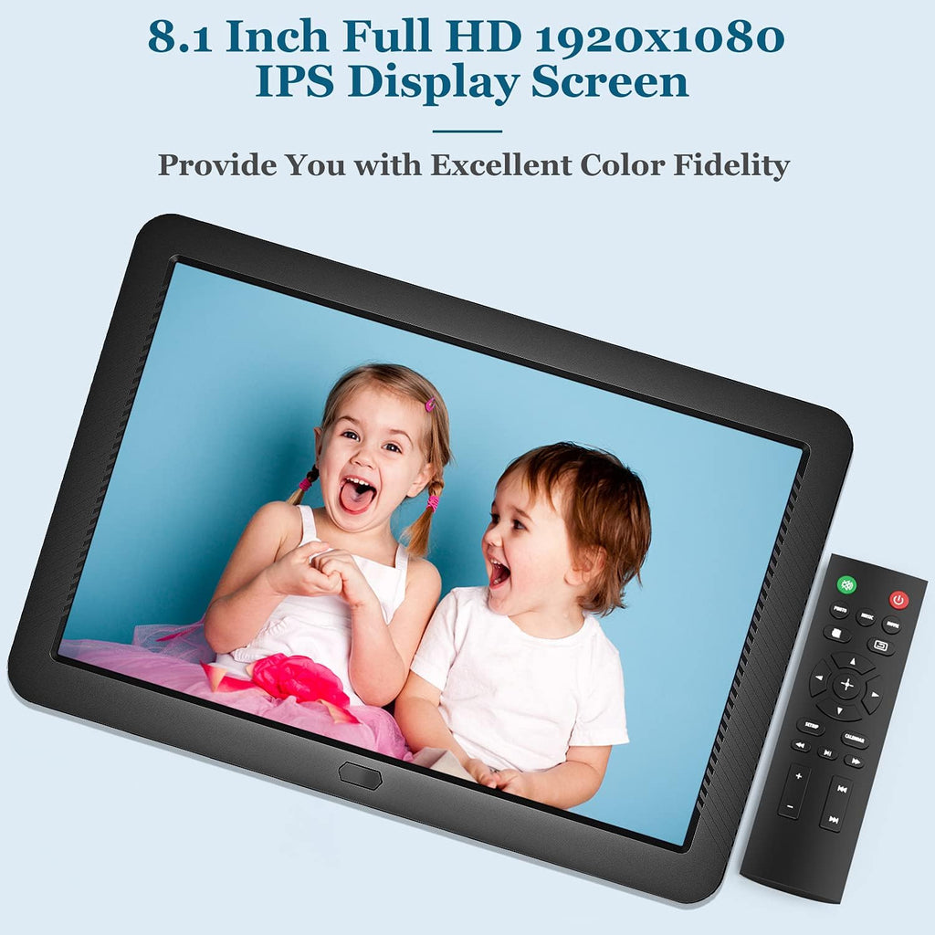 8.1 Inch FHD IPS Digital Photo Frame with Remote Control E93235
