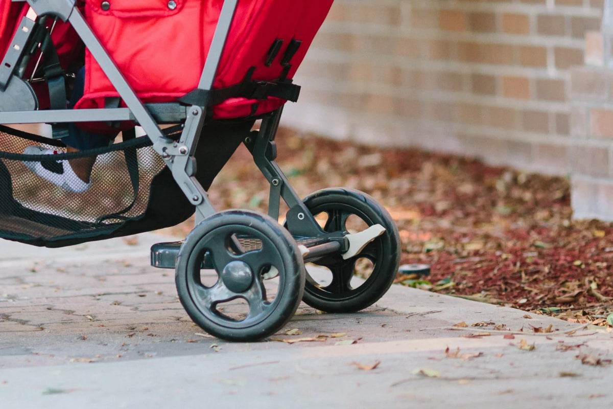 Red Tandem Double Stroller D79052