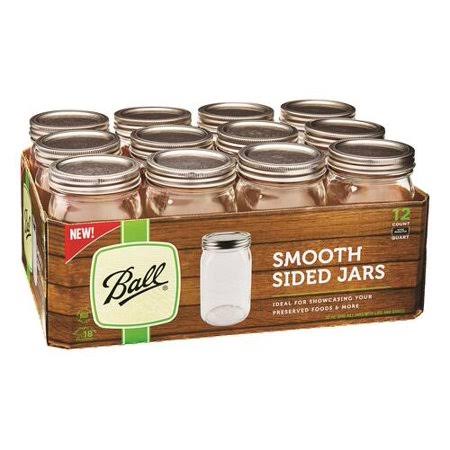 Smooth Sided Wide Mouth Pint Jar 12 Counts D60407