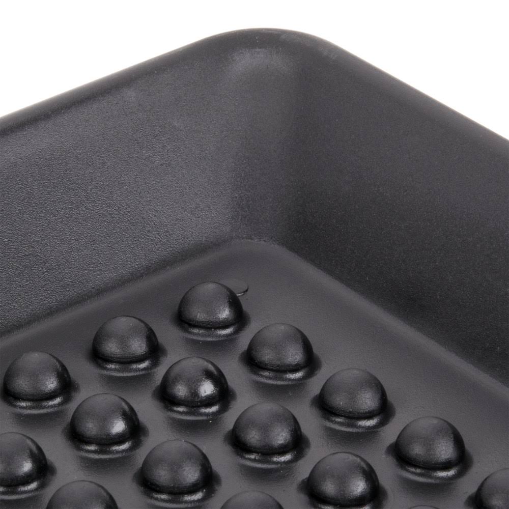 Charcoal Polypropylene Pizza Tray - 12/Case H779615