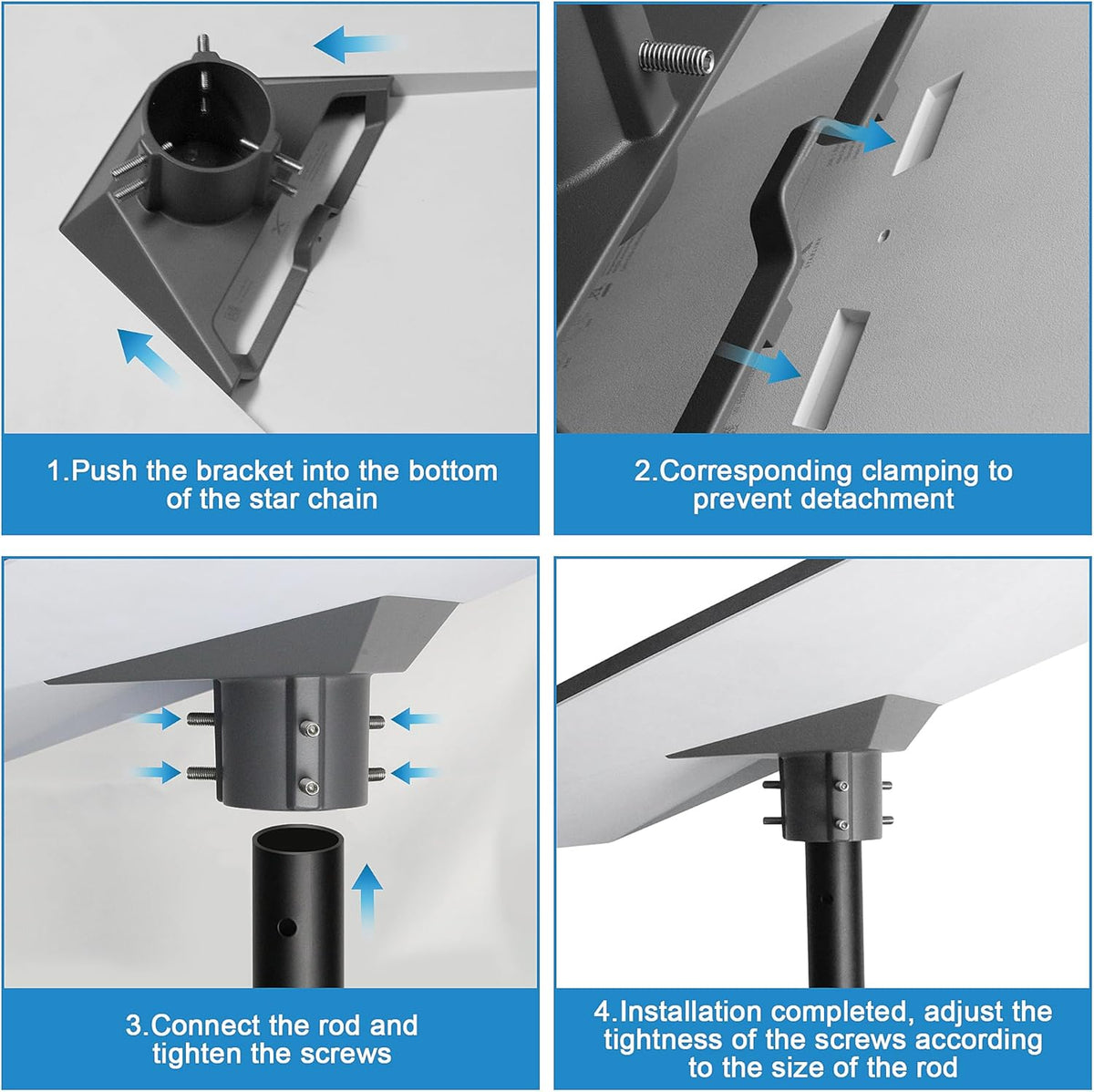 Gen 3 Pipe Adapter Mount Kit for Starlink Standard Dish J9451