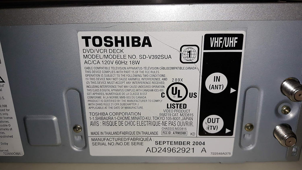 Silver DVD/VCR Combo A573736