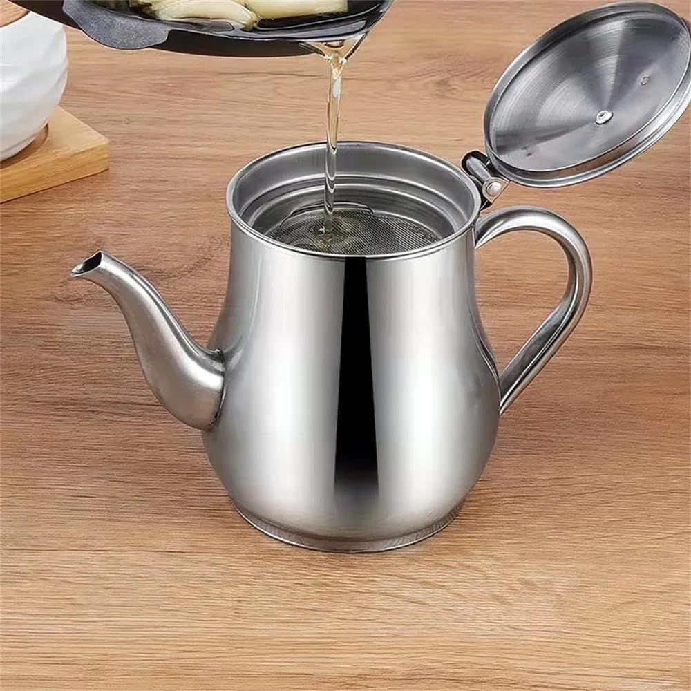 24oz 304 Stainless Steel Oil Filter Cup with Mesh K863