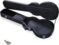 Black PU Leather Wooden Hard-Shell Guitar Case Z41132