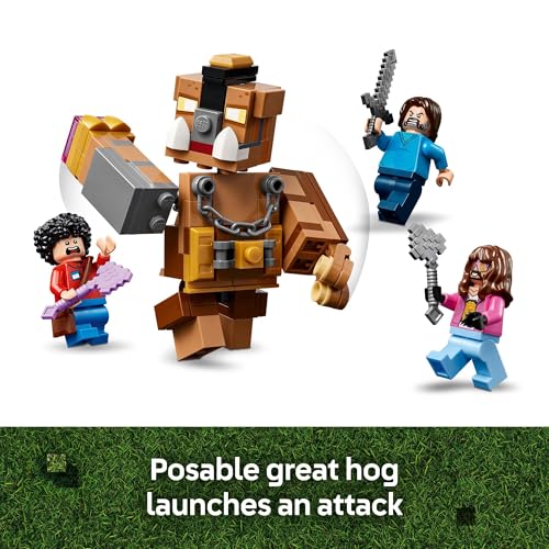 LEGO Minecraft Woodland Mansion Fighting Ring Building Toy for Kids Age 10+ Y815505