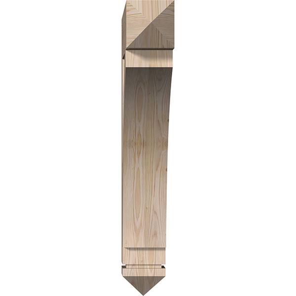 Douglas Fir Smooth Bracket Z8042
