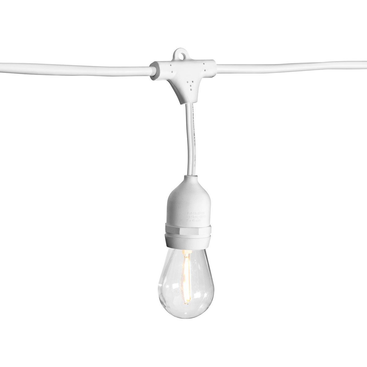 Black LED Outdoor String Lights H94128