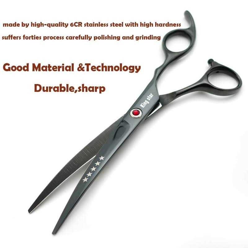 7.0in Titanium Dog Grooming Scissors Set 4pcs G146074