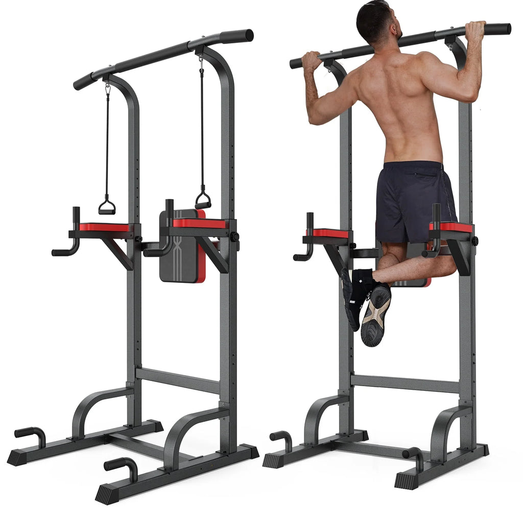 Multifunction Power Tower Dip Station Pull up Bar N209