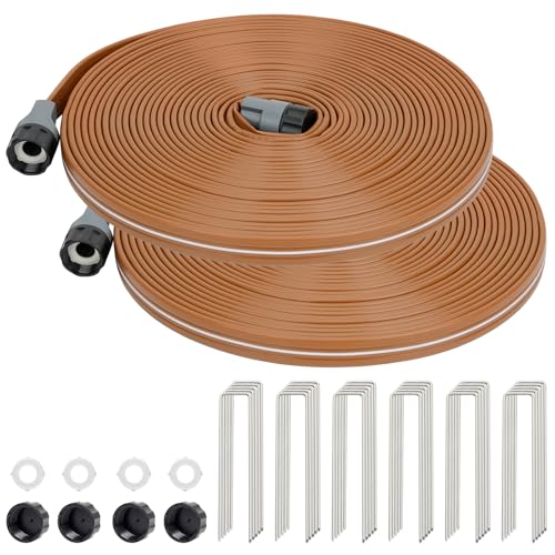 20 ft 2 Pack Soaker Hose with Holes D6504