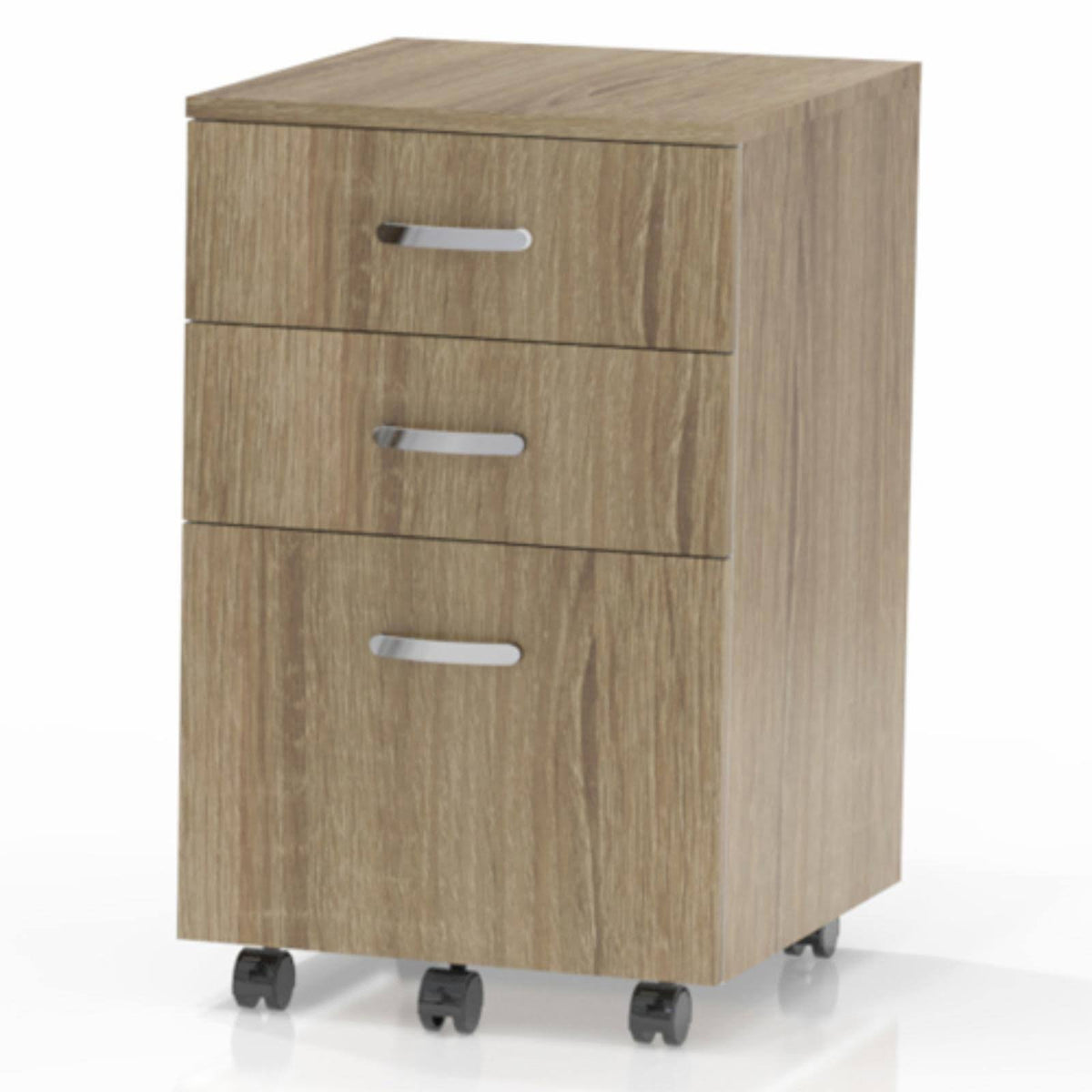 Natural Mobile Filing Cabinet H19703