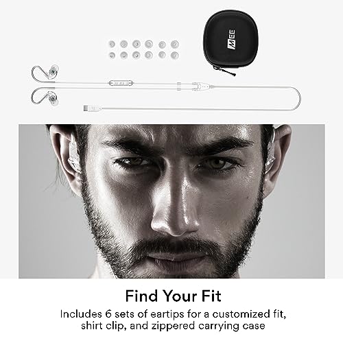 Black Wired In Ear Headphones with Microphone V473472