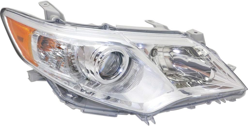 Driver Side Halogen Headlight Assembly for Toyota Camry 2012-2014 U86527