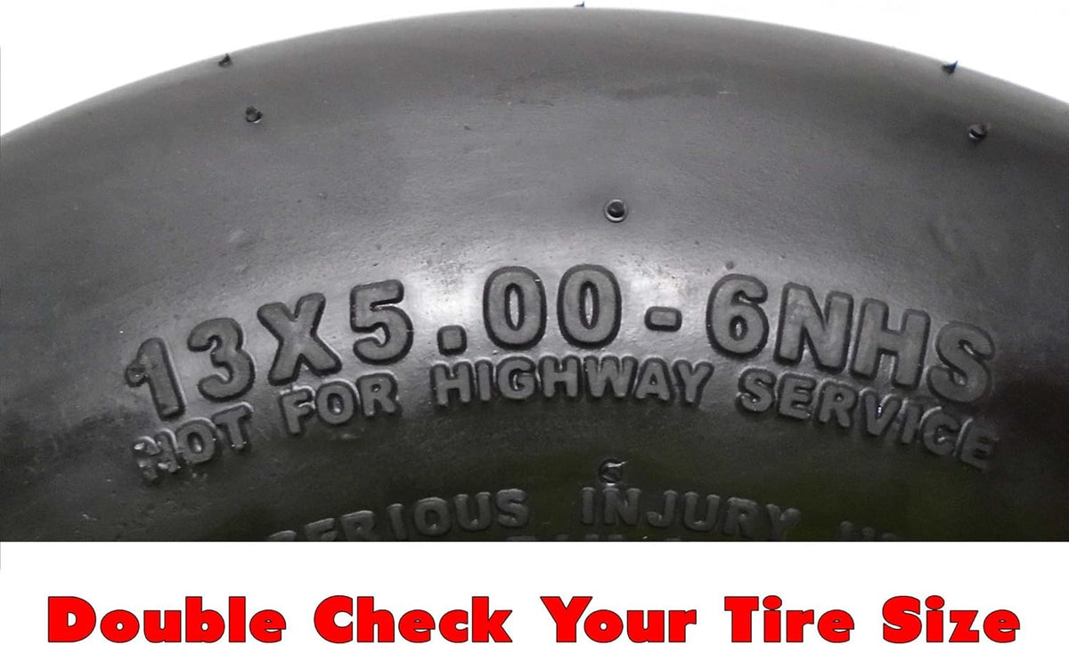 13x5.00-6 Smooth 4 Ply Tires Pack of 2 T36982