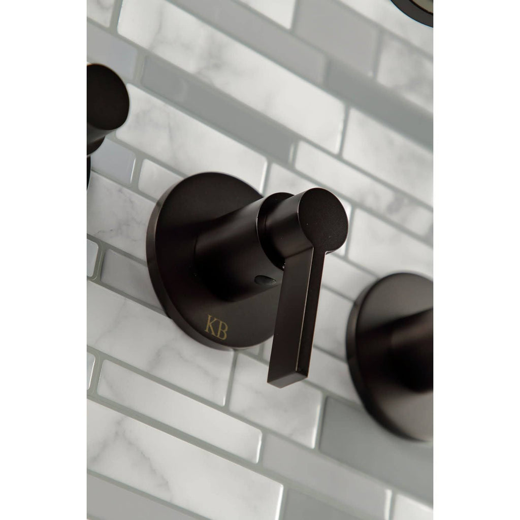 Three Handle Tub and Shower Faucet T5940